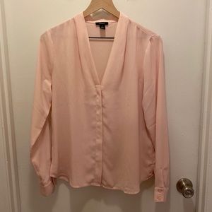 Pink halogen blouse size M